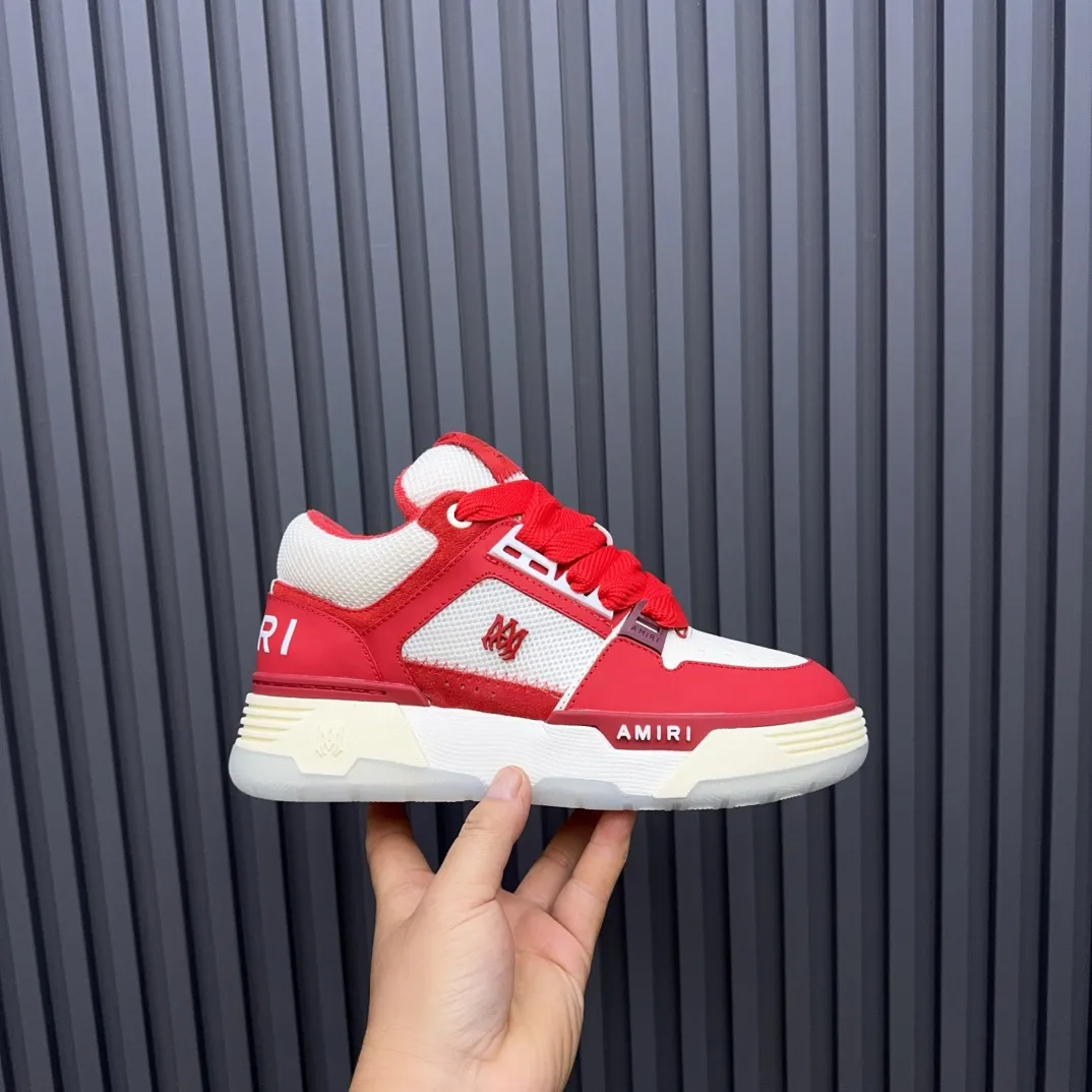 Men's shoes 💰660💰 AMIRI AMIRI trendy brand hot sale 🔥 Available all year round, couples 💑 Official website synchronization Imported fabrics 1⃣️ vs 1⃣️ replica, original factory special original sole, 35-45 (45. non-refundable)